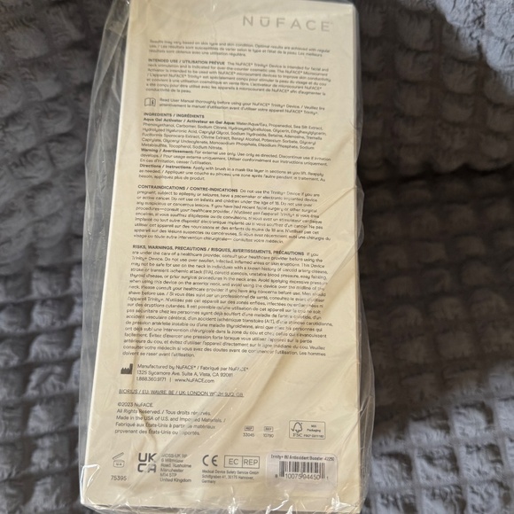 NuFACE Trinity Plus + Smart Advanced Microcurrent Facial Toning Starter Kit BNIB - Picture 6 of 16